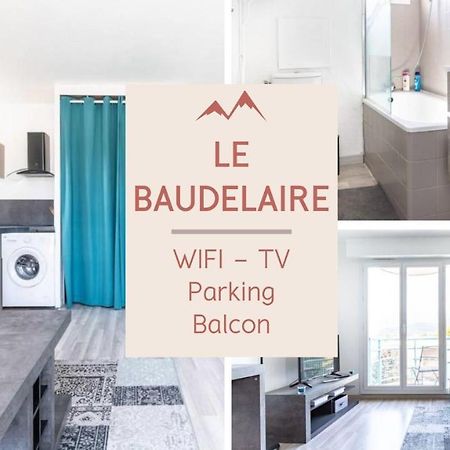 Le Baudelaire - Cosy Studio Et Parking A Grenoble Exteriör bild
